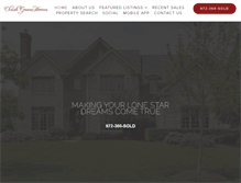 Tablet Screenshot of christigreenehomes.com